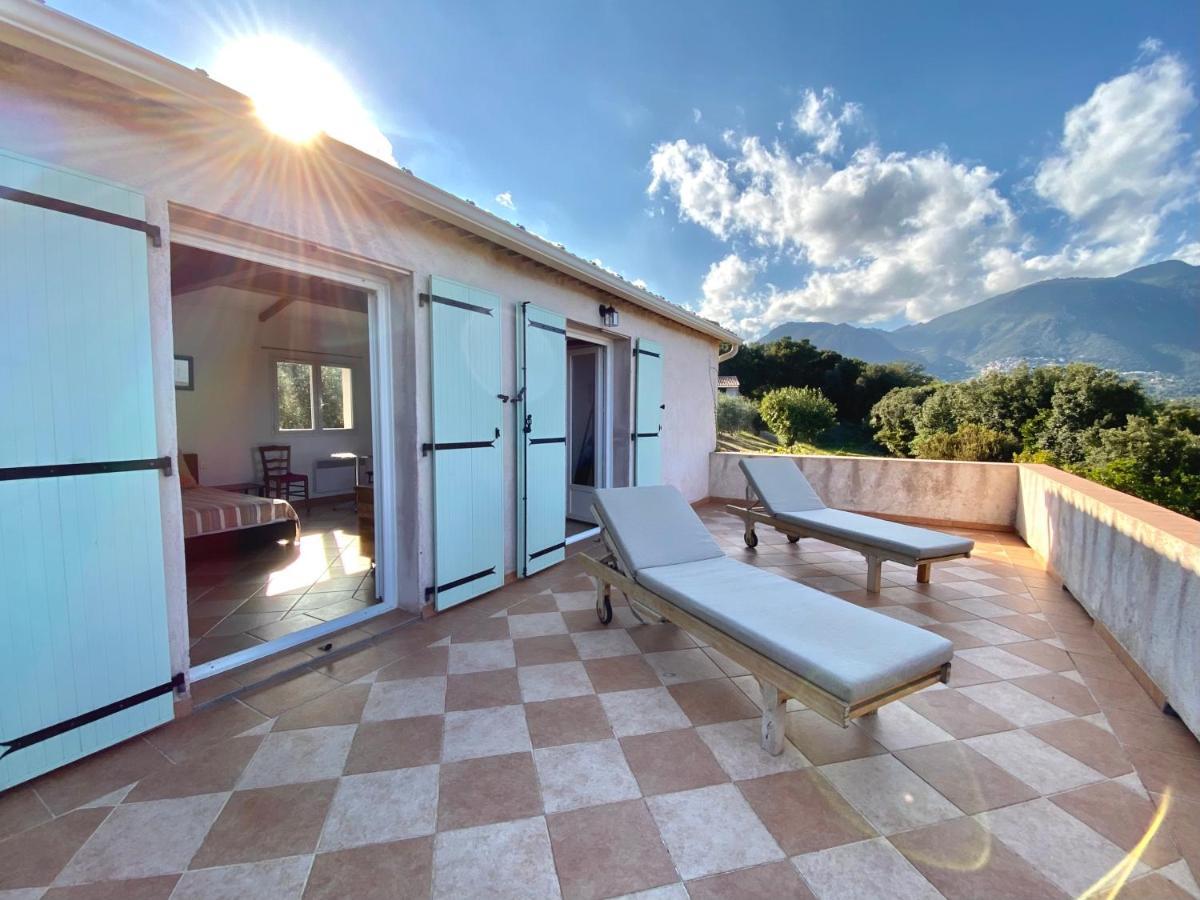 Domaine Punta Della Guardia Villa Vue Mer Dans Nature Protegee, Plage A 1,5 Km Cervione Dış mekan fotoğraf
