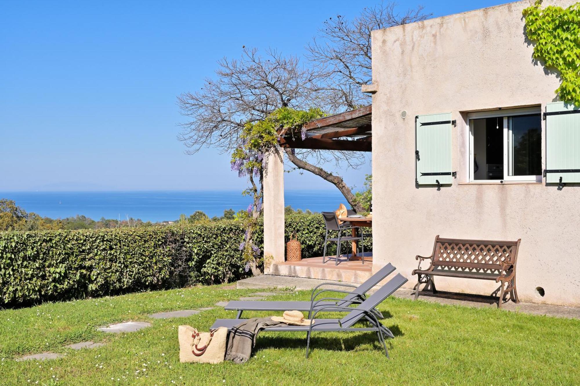 Domaine Punta Della Guardia Villa Vue Mer Dans Nature Protegee, Plage A 1,5 Km Cervione Dış mekan fotoğraf